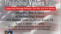 Traditional Values Rally
