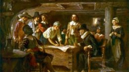 The Mayflower Compact 1620 cph.3g07155