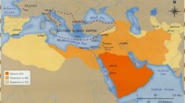 Map Growth of Islamic Caliphate