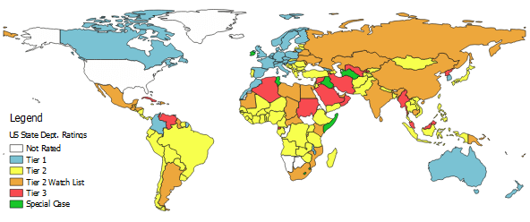 Global Tier Map