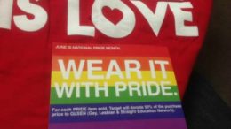 target donates fifty percent to homo 645 484 55