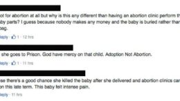 fb reactions third trimester
