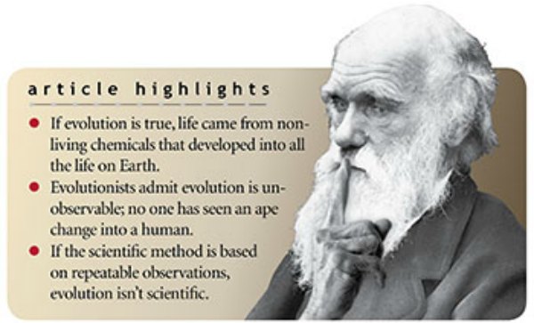 is evolution a lie highlights