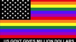 USA GAY FLAG