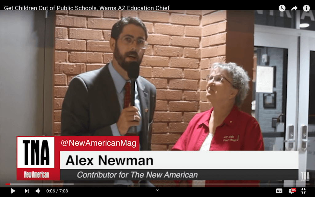 Alex Newman  Diane Douglas