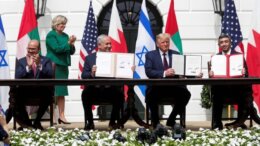 Israel recognized by Bahrain and UAE at the White House