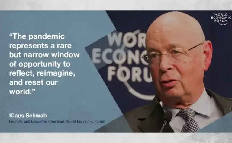 Klaus Schwab WEF Great Reset