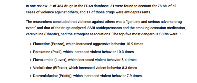 Antidepressant drugs