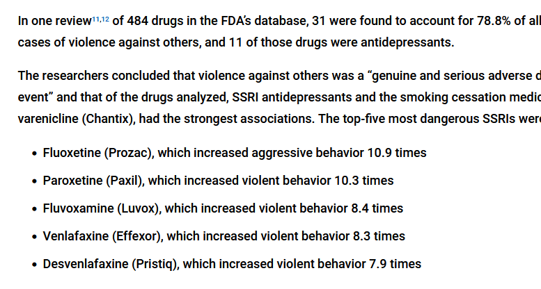 Antidepressant drugs