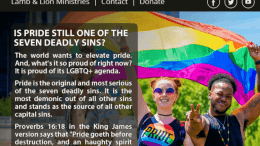 pride is a deadly sin