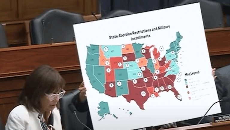 abortion restrictions and military installations