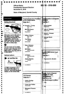 scanned ballot