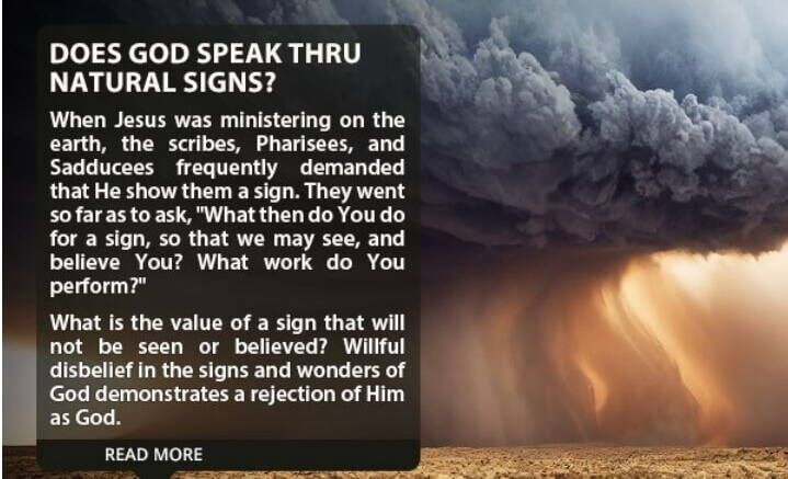 signs of the times