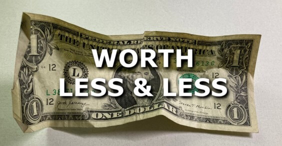 WORTHLESS US DOLLAR