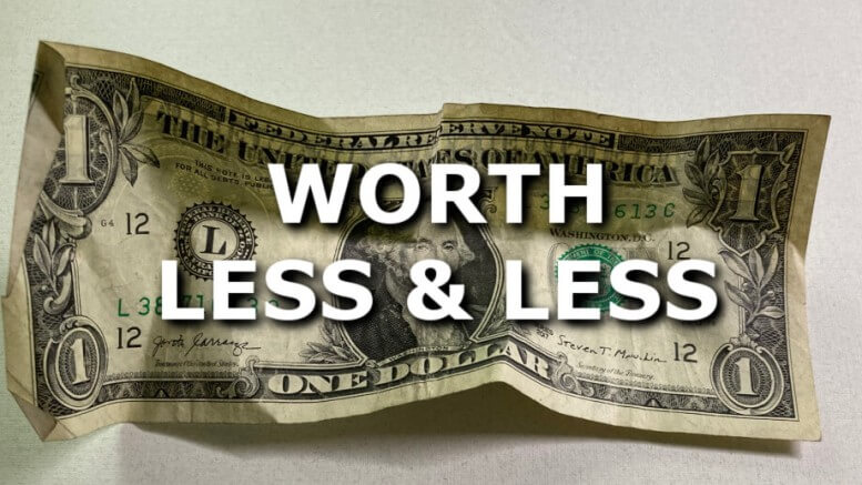 WORTHLESS US DOLLAR