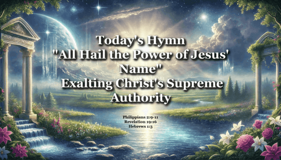 Hymn All Power of Jesus Name