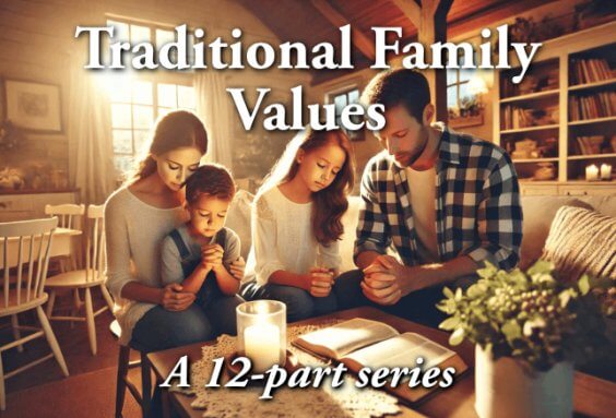 Traditional Family Values A 12 Part Series