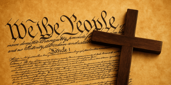 the Constitution and the cross