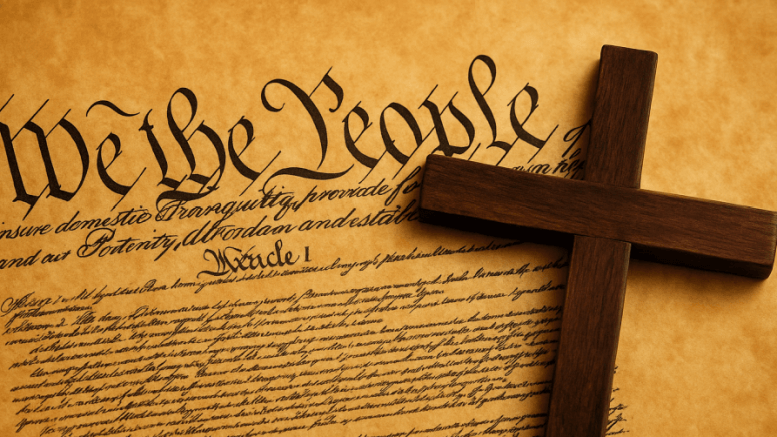 the Constitution and the cross