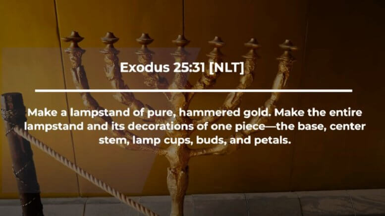 Tabernacle Golden Lampstand