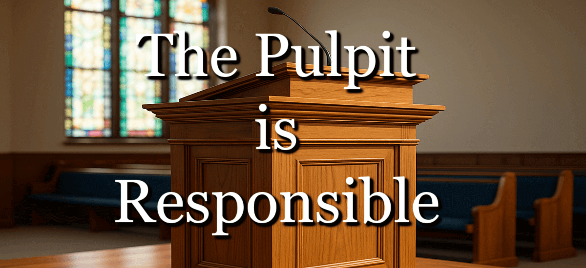 the pulpit is responsible