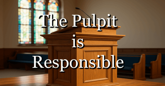 the pulpit is responsible