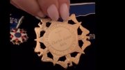 Charlie Kirk Medal of Freedom cross