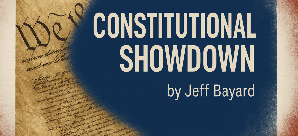 Constitutional Showdown by Jeff Bayard