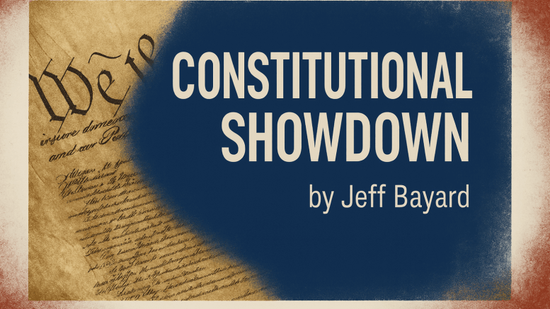 Constitutional Showdown by Jeff Bayard