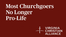 most church goers no longer pro-life