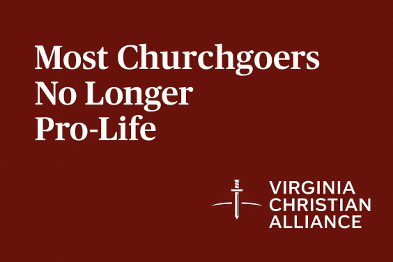 most church goers no longer pro-life