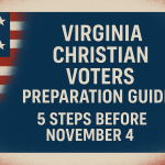 Virginia Christian Voters Preparation Guide: 5 Steps Before November 4