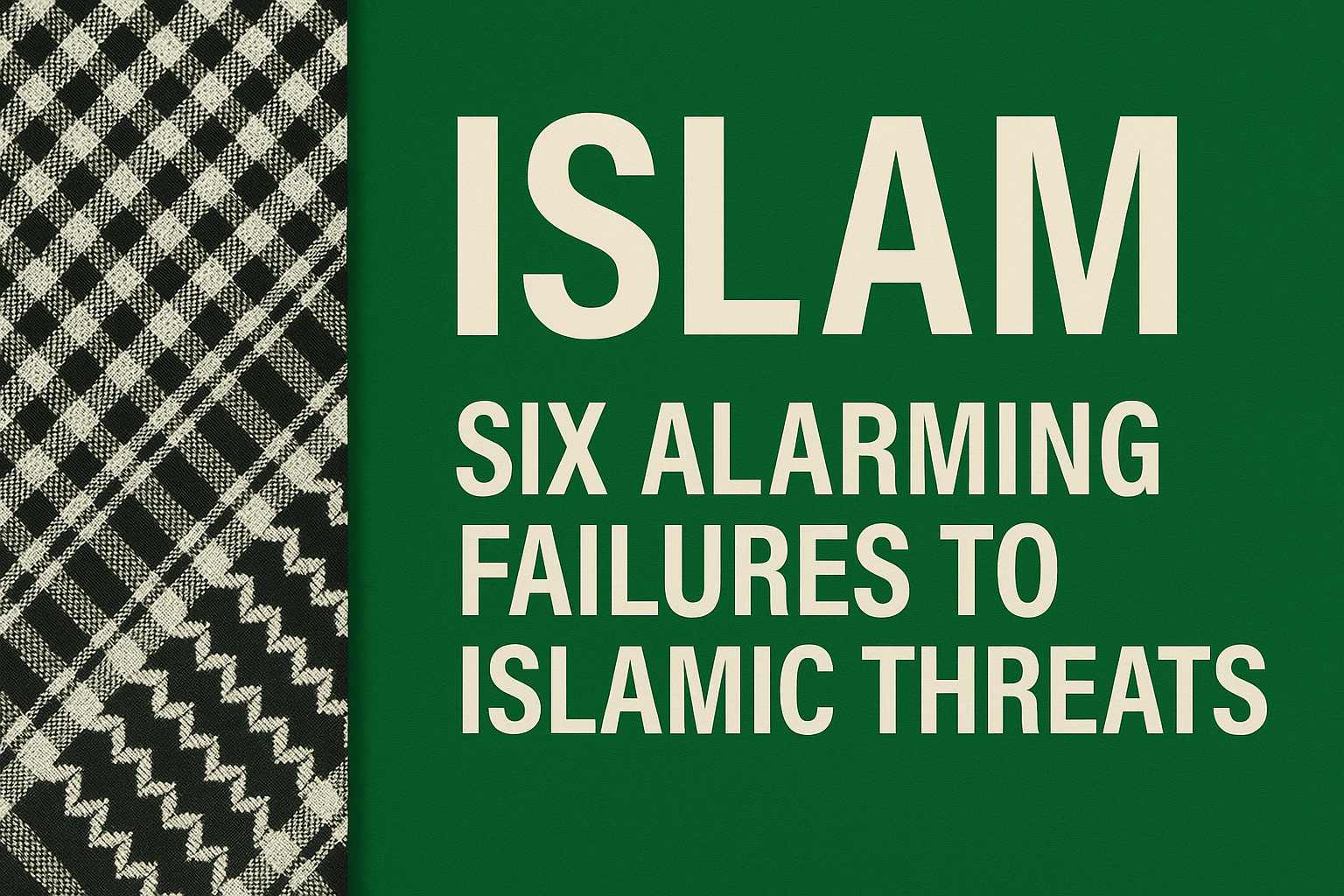 U.S. Security Blind Spots: Six Alarming Failures in Responding to Islamic Threats