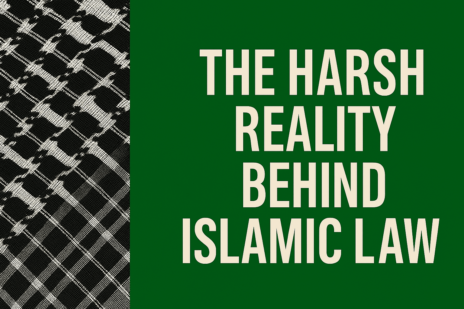 Women Under Sharia: The Harsh Reality Behind Islamic Law