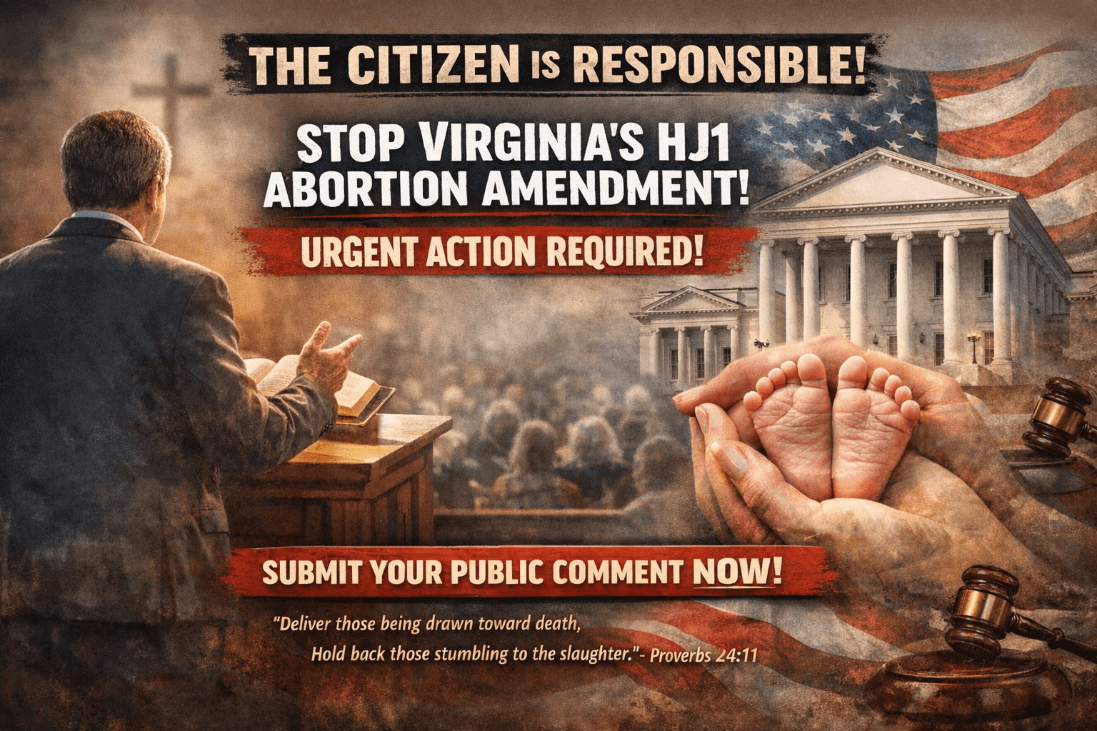 The Citizen Is Responsible: Virginia’s HJ1 Abortion Amendment Demands Your Voice TODAY