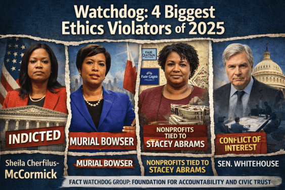Watchdog 4 Biggest Ethics Violators of 2025