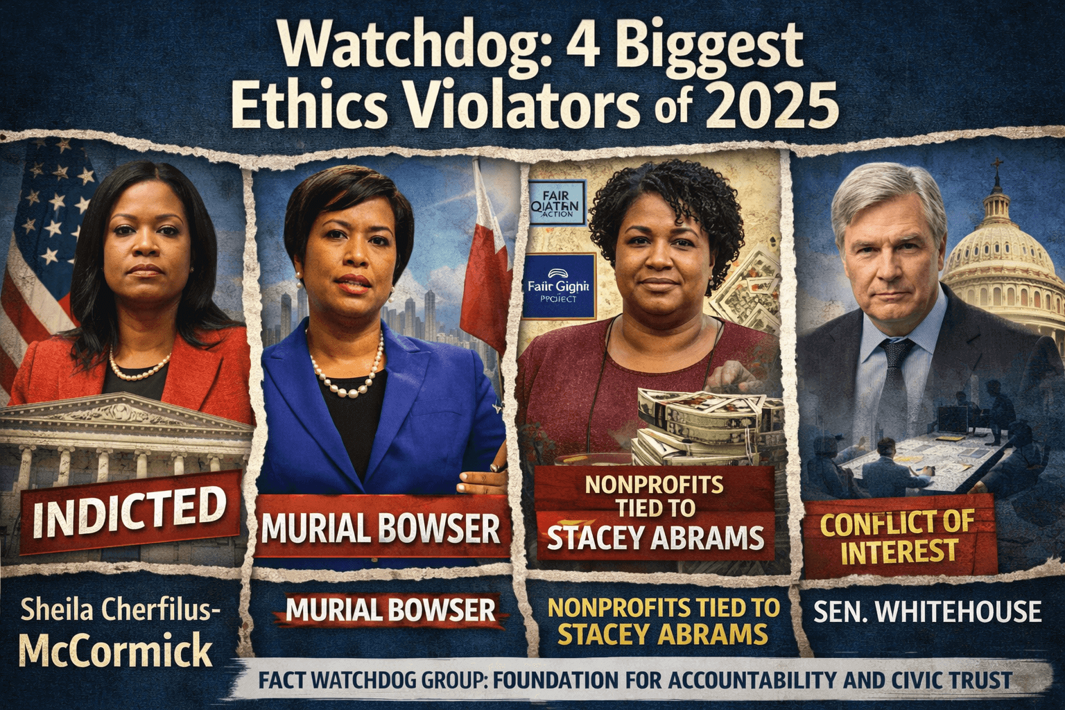 Watchdog: 4 Biggest Ethics Violators of 2025