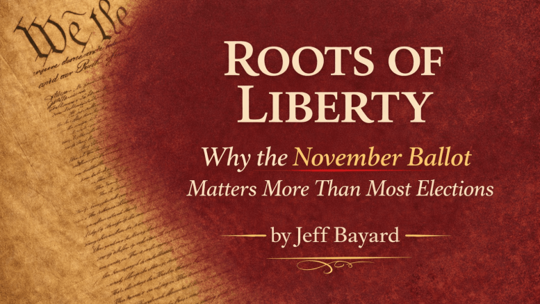 Why the November Ballot Matters