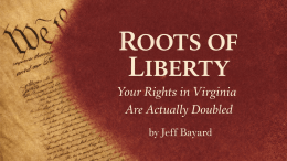 Roots of Liberty