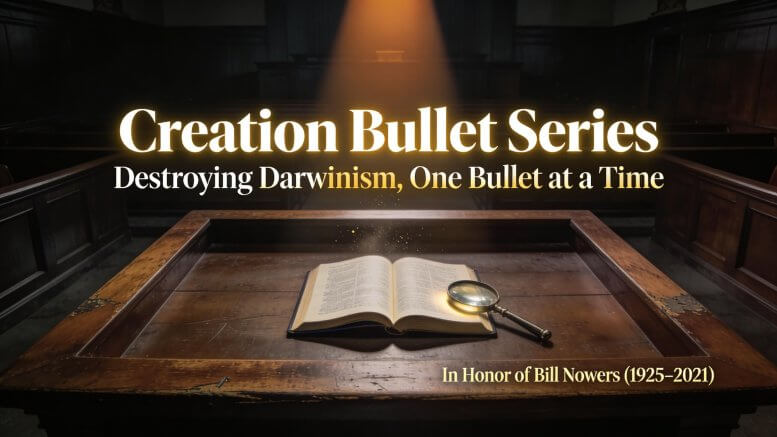 Creation Bullet Series: Destroying Darwinism, One Bullet at a Time