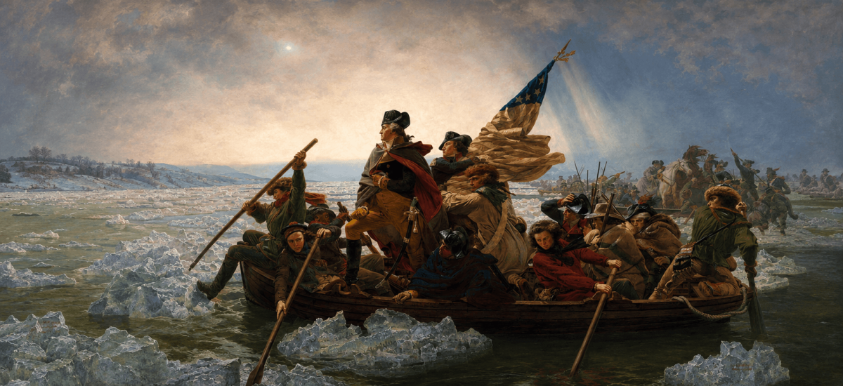 Washington crossing the Delaware